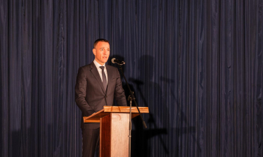 Minister Tomáš Drucker of the Slovakian Ministry of Education, Research, Development and Youth