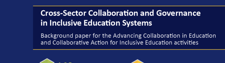 Cover of the background paper, with the two activity logos